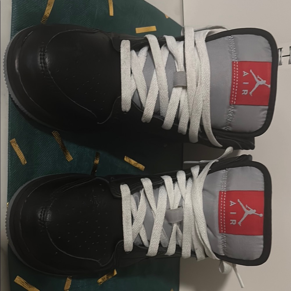 Kids Black and White Sneakers